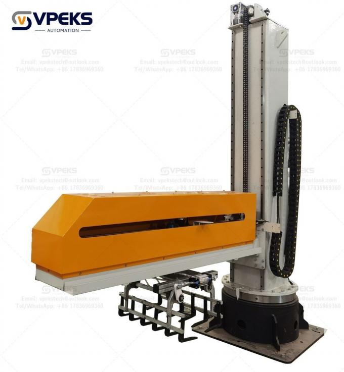 Drum Automatic Palletizer Machine With ABB Pallet Robot
