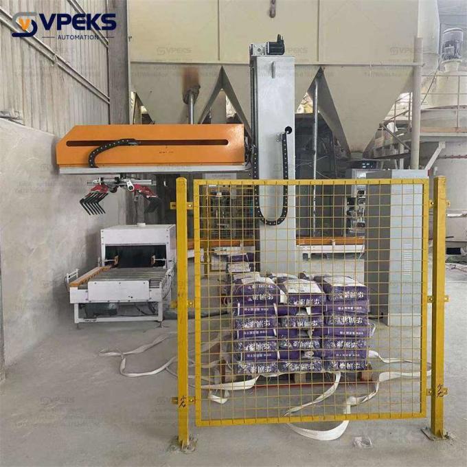 Automatic Pallet Stacker Low Level Palletizer Machine With 0.8Mpa Air ...